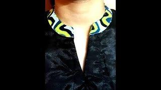 How To Cut Round Collar Neck for Kurti in Extreme Easy way- Drafting