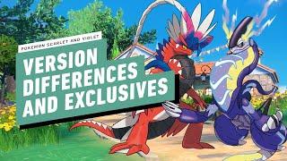Pokemon Scarlet and Violet - Version Differences and Exclusives