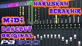 Haruskah Berakhir - Midi Dangdut Original Korg PA 600