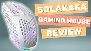 Solakaka SM600 Wireless LED Mouse Unboxing and Review | Ultra-Light, Ergonomic, & Stylish