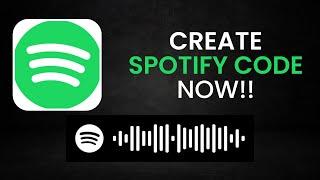 How to create Spotify Code on PC | Create Spotify Code