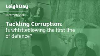 Tackling Corruption | Is whistleblowing the first line of defence?