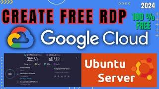How to create Free Google Cloud Web based Linux RDP | Easy to Setup RDP 2024  #FreeRDP