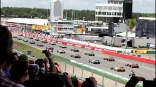 Formel 1 Hockenheimring 2012 - Start