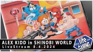 Alex Kidd in Shinobi World (Master System) :: LIVE STREAM