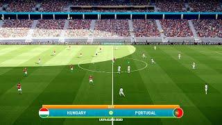  PES 2021 - Hungary Vs Portugal  Euro 2020 • Next Gen Realism Mod Gameplay • Puskas Arena