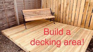 How to build a deck ( Weekend Project)