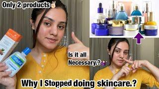 Why I switched to only 2 product skincare? No more long routines/ kp styles