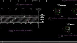 Drawing Reading 02 |wall, lintels and Stiffner Columns| CMU #aramco