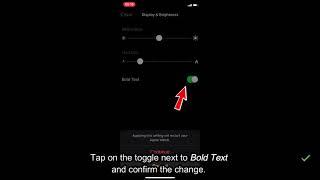 How to make text bold on your Apple Watch