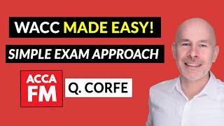 WACC Made Easy! | ACCA FM | Question Corfe