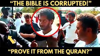 Preacher Leaves Muslims SPEECHLESS By Asking UNANSWERABLE Questions In RAW Debate!