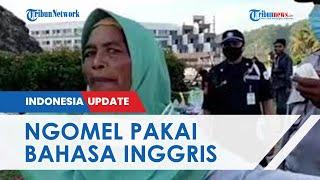 Viral Video Wanita Ngomel Pakai Bahasa Inggris di Lombok, Mengaku Balajar dari Turis Asing