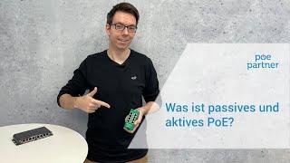 Passives und aktives PoE | kurz erklärt (deutsch) | poe-partner