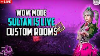 PUBG MOBILE | Wow Mode Custom Rooms | Daniyal Sultan Is Live # 1062
