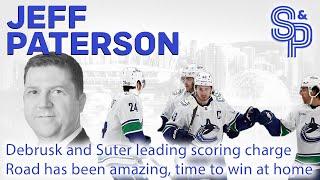 Jeff Paterson: Debrusk and Suter leading the scoring charge. Now Canucks need to win at home