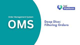 Fynd Platform OMS: Filtering Orders