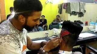 America Jhanda by Vikas Thakur new Royal hair dresser Paharganj Delhi