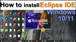 How to Install Eclipse IDE 2022‑12 on Windows 10/11(Update) | Install Eclipse in Windows 10