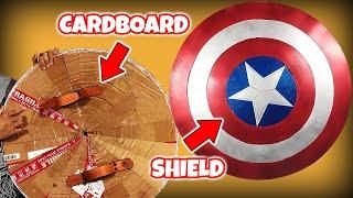 DIY Captain America Shield Out of Cardboard