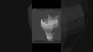 Broken Bulb in Blender #3dmodeling #blender #shorts