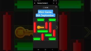 Hamster Kombat Mini-Game 6th September #hamsterkombat #minigame