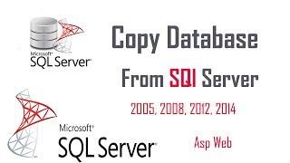 how to copy database in sql server 2012