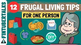 12 Frugal Living Tips for One Person | Frugal Living | Fintubertalks