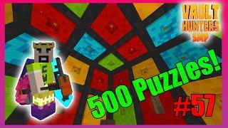 500 PUZZLE ROOMS!  - Minecraft Vault Hunters SMP eps 57