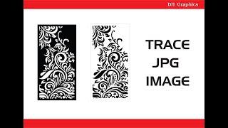 How to Trace Image in Corel Draw x6