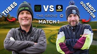 The BIG ONE Starts Here!! | Tubes v Andy Goldstein | Talksport v Golf Life Trophy Match 1