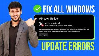 How To Fix All Windows Update Error Problems in Windows 11/10 (2024)