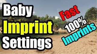 Imprinting to 100% fast! Nitrado ASA Server settings