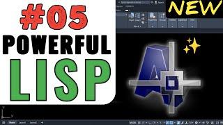 "05 Powerful AutoCAD LISP Routines : CAD Tutorials"