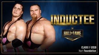 The Hart Foundation join the WWE Hall of Fame Class of 2019