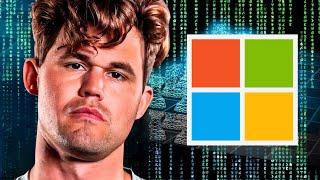 Carlsen’s Chess So Powerful He Broke Microsoft