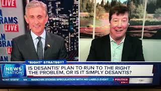 Ron DeSantis supporter John Ziegler gives Dan Abrams his theory on why Trump is likely unbeatable