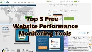 Top 5 Free Website Monitoring Tools - Website Monitoring Tools- Website Monitoring Software