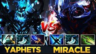 EPIC SHADOW FIEND BATTLE OF HISTORY - Miracle- vs YaphetS Dota 2