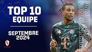  SEPTEMBRE 2024 - Top 10 Meilleure Equipes #football #foot