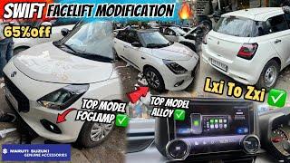 Swift 2024 Base To Top Transformation  Swift Lxi To Zxi 2024  Swift Modified 2024  Swift Foglamp