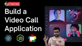 React Video Chat App | WebRTC Video Chat Zoom Clone