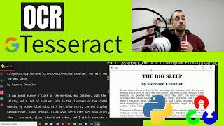 Text recognition (OCR) with Tesseract and Python