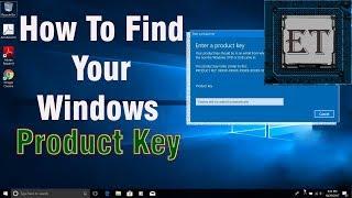 How to Find Your Windows Product Key [Windows 10, 8.1, 8, 7] - The Easy Way