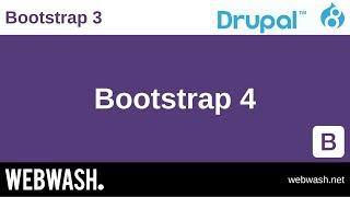 Using Bootstrap 3 in Drupal 8, 1.2: Bootstrap 4