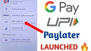 Google Pay later UPI Launched | google pay upi paylater | How to add icici paylater in Google Pay