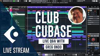 Cubase 14 detailed walkthrough Live Stream