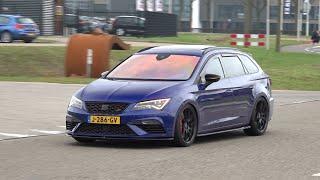 500HP Seat Leon Cupra ST 5F Stage  2 - Acceleration Sounds, Loud Sounds, Crackles!