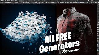 Best Free Generators in Blender 2023!