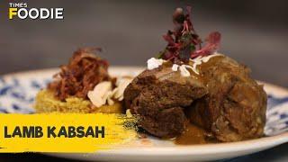 Lamb Kabsah | A Smoked Lamb Shank, Sette Mara Style